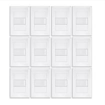 Kit 12 Interruptor 16a/250v C/ 2 Encaixes P/ Tomadas Fame Kit 12 Interruptor 16a/250v C/ 2 Encaixes P/ Tomadas Fame