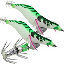 Kit 12 Isca Anzóis De Pesca Artificial Verde Zangarilho 12cm Kit 12 Isca Anzóis De Pesca Artificial Verde Zangarilho 12cm
