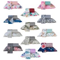 Kit 12 Jogo De Cama Microfibra Solteiro - Panosul