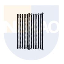 Kit 12 Lâminas de 127mm com Pino de Passo Médio 28743 Proxxon