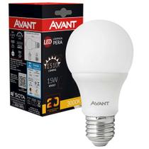 Kit 12 Lâmpada Led 15w Bulbo E27 Bivolt Comércio 3000K Avant Kit 12 Lâmpada Led 15w Bulbo E27 Bivolt Comércio 3000K Avant