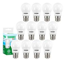 Kit 12 Lâmpada Led Tkl 30 4,9w E27 6500k Taschibra Abajur