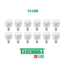 Kit 12 Lâmpadas Bulbo High Led Taschibra 30W TKL170 E27 Autovolt