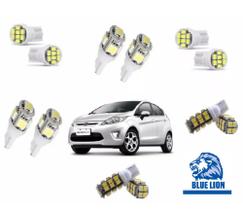 Kit 12 Lampadas Led Pingo Teto Placa Re Ford New Fiesta Kit 12 Lampadas Led Pingo Teto Placa Re Ford New Fiesta