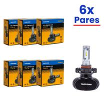 Kit 12 Lâmpadas Ultra Led Premium H16 Tarponn 12v 6000k 40w 8000 Lumens