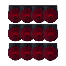 Kit 12 Lanternas Lateral 65mm Rubi Bivolt Lantersul Kit 12 Lanternas Lateral 65mm Rubi Bivolt Lantersul