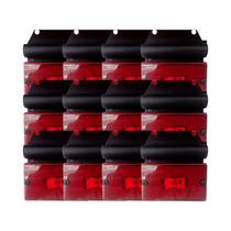 Kit 12 Lanternas Lateral Retangular Com Suporte Rubi Bivolt Kit 12 Lanternas Lateral Retangular Com Suporte Rubi Bivolt