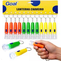 Kit 12 Lanternas LED Chaveiro Brinquedo Festa Infantil Lembrancinha p/ Sacola Surpresa