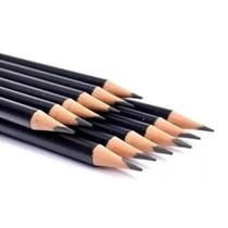 Kit 12 lápis de escrever escolar resistente