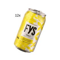 Kit 12 Latas FYS 350ml - ÁGUA TÔNICA OU REFRIGERANTE ZERO