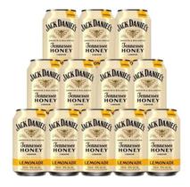 Kit 12 Latas Whisky Jack Daniels Honey & Limão 330ml