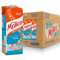 Kit 12 Leite Desnatado Zero Lactose Molico 1L