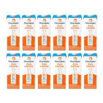 Kit 12 Leite Desnatado Zero Lactose Piracanjuba 1L Kit 12 Leite Desnatado Zero Lactose Piracanjuba 1L