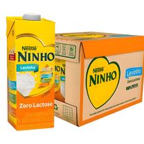Kit 12 Leite Ninho Zero Lactose Semidesnatado Levinho 1L