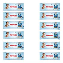 Kit 12 Lenço Umedecido Huggies Tripla Proteção 88 Und Cada
