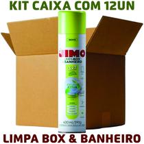 KIT 12 Limpa Box e Banheiro Aerossol 400ml/390g - JIMO