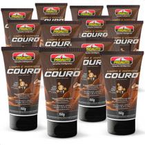 Kit 12 Limpa Couro Automotivo Proauto Hidrata e Revitaliza 150g