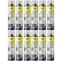 Kit 12 Limpa Estofados Spray Zip Clean 300Ml - My Place