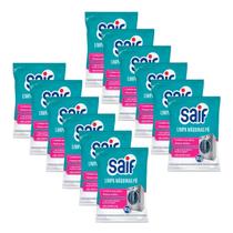 Kit 12 Limpa Maquina de Lavar Roupa Sachê Higienizador 80g S/ Cloro Limpar Electrolux Samsung Consul