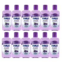 Kit 12 Limpador Perfumado de Ambientes Concentrado Lavanda Zulu 120ml Kit 12 Limpador Perfumado de Ambientes Concentrado Lavanda Zulu 120ml