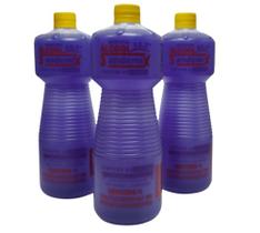 Kit 12 litros alcool perfumado lavanda