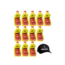 Kit 12 Litros Óleo TCW3 Menzoil 2T Motores de Popa + 01 Boné