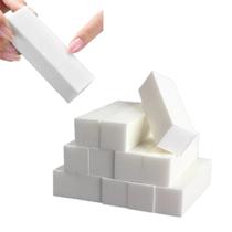 Kit 12 lixas bloco branca manicure alongamento de unhas