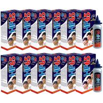 Kit 12 Loção Restauradora HF65 Plus Tonalizante Capilar Unissex Cremosa Incolor 120ml