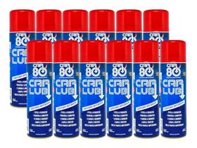 Kit 12 Lubrificante Anti Ferrugem Desengripante Multiuso Car Lub 300ml CARLUB - CAR80 Kit 12 Lubrificante Anti Ferrugem Desengripante Multiuso Car Lub 300ml CARLUB - CAR80