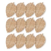 Kit 12 Lugar Americano Fibra Natural Seagrass 34X49 Rafimex Kit 12 Lugar Americano Fibra Natural Seagrass 34X49 Rafimex