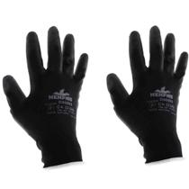 Kit 12 Luva Tátil Poly PU black 96.699 Tam M Marluvas
