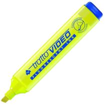 Kit 12 Marca Texto Amarelo Fluorescente Tratto Video