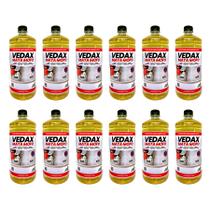 Kit 12 Mata Mofo Vedax 1 Litro Antimofo Guarda Roupa Parede Banheiro Anti Bolor ArmárioMadeiraRejunte Kit 12 Mata Mofo Vedax 1 Litro Antimofo Guarda Roupa Parede Banheiro Anti Bolor ArmárioMadeiraRejunte