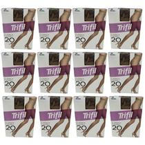 Kit 12 Meia Calça Clássica Fio 20 Natural Grande - Trifil Kit 12 Meia Calça Clássica Fio 20 Natural Grande - Trifil