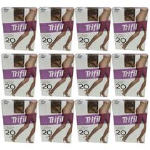 Kit 12 Meia-Calça Fio 20 Natural Claro Grande - Trifil Kit 12 Meia-Calça Fio 20 Natural Claro Grande - Trifil