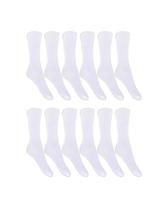 Kit 12 Meião de Futebol Profissional Poliamida Juvenil - 33/37