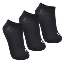 Kit 12 Meias Rafa Parize Adulto Invisível Preto