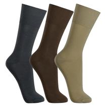 Kit 12 meias social 38 a 42 masculina 100% poliamida premium