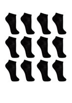Kit 12 meias soquete 12 pares