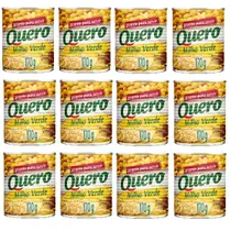 Kit 12 Milho Verde Quero 170Gr Lata