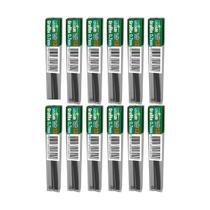 Kit 12 Minas De Grafite Para Lapiseira 0.7mm Leo&Leo