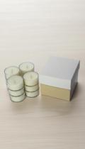 Kit 12 Mini Velas Aromáticas Jasmim 15g Kit 12 Mini Velas Aromáticas Jasmim 15g