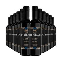 Kit 12 Mini Vinho Del Grano Tinto Suave 250ml Kit 12 Mini Vinho Del Grano Tinto Suave 250ml