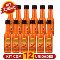 Kit 12 Molho de Pimenta Malagueta Picante 150ml Condinew Para Churrasco Ardencia Intensa Sabor Marcante Tamanho:Único Kit 12 Molho de Pimenta Malagueta Picante 150ml Condinew Para Churrasco Ardencia Intensa Sabor Marcante Tamanho:Único