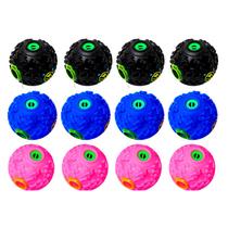 Kit 12 Mordedor Cão Pet PVC Depoisto P/ Ração 12cm Sortido