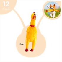 Kit 12 Mordedores Anti Stress Galo Brinquedo Para Cachorros