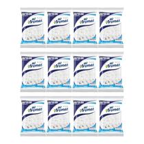 Kit 12 Naftalina em Bola 25g Mil Aromas Antimofo Repelente
