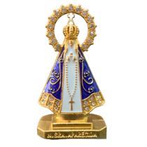 Kit 12 Nossa Senhora Aparecida Dupla Face P/Painel de Carro Lar Trabalho Basilica Kit 12 Nossa Senhora Aparecida Dupla Face P/Painel de Carro Lar Trabalho Basilica