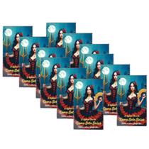 Kit 12 O Legítimo Tarô Dona Sete Saias 36 Cartas Plas+Man