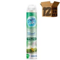 Kit 12 Odorizador Puro Ar 250ml Dom Line - Capim Limão